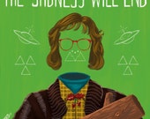 Log lady (signed prints) © Iván García.