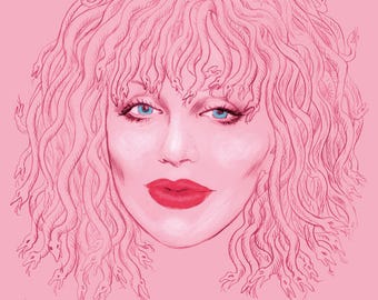 Courtney Love Hybris (signed prints) © Iván García.