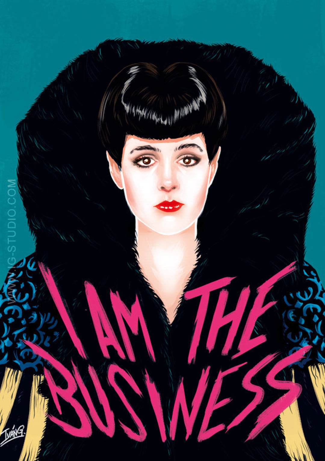 ブレードランナー』のレイチェル役のショーン・ヤング（サイン入り