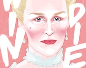 Glenn Close as Marquise de Merteuil - limited edition prints © Iván García