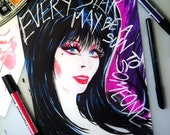 Carl Sagan reach the Stars - nº4 - Elvira © Iván García  (Limited edition prints, signed and numbered)