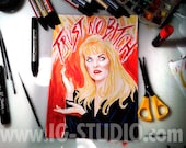 Trust no bitch N5 - Laura Palmer © Iván García  (Limited edition prints, signed and numbered)