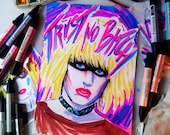 Trust no bitch N10 - Replicant Pris © Iván García  (Limited edition prints, signed and numbered)