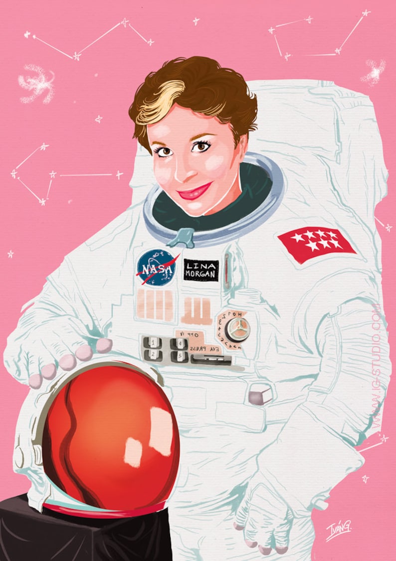 Lina Morgan en el espacio signed prints © Iván García. image 1