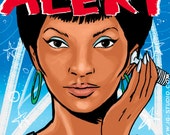 Lt. Uhura says (signed prints) © Iván García.