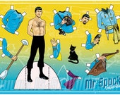 Mr Spock. Paperdoll (signed prints)  © Iván García