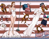 Lana del Rey. Paperdoll  (signed prints)  TWO VARIANS © Iván García