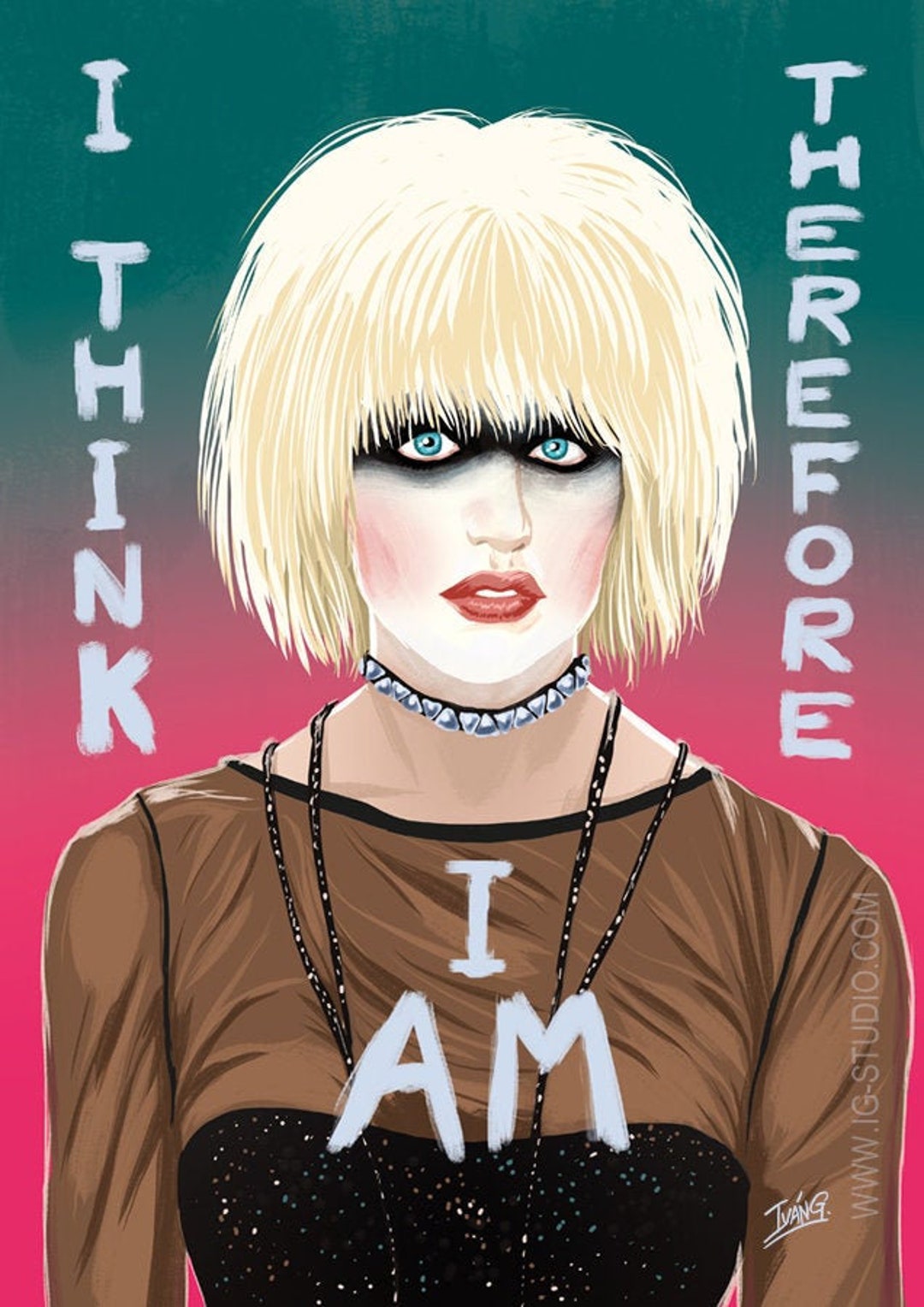 Daryl Hannah as Pris From Blade Runner (signed Prints) © Iván García ...