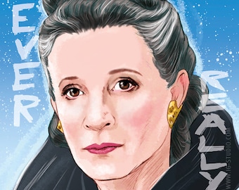 Princess Leia - No one s ever really gone (singned prints) © Iván García
