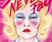 Jessica Lange as Elsa Mars (signed prints) © Iván García