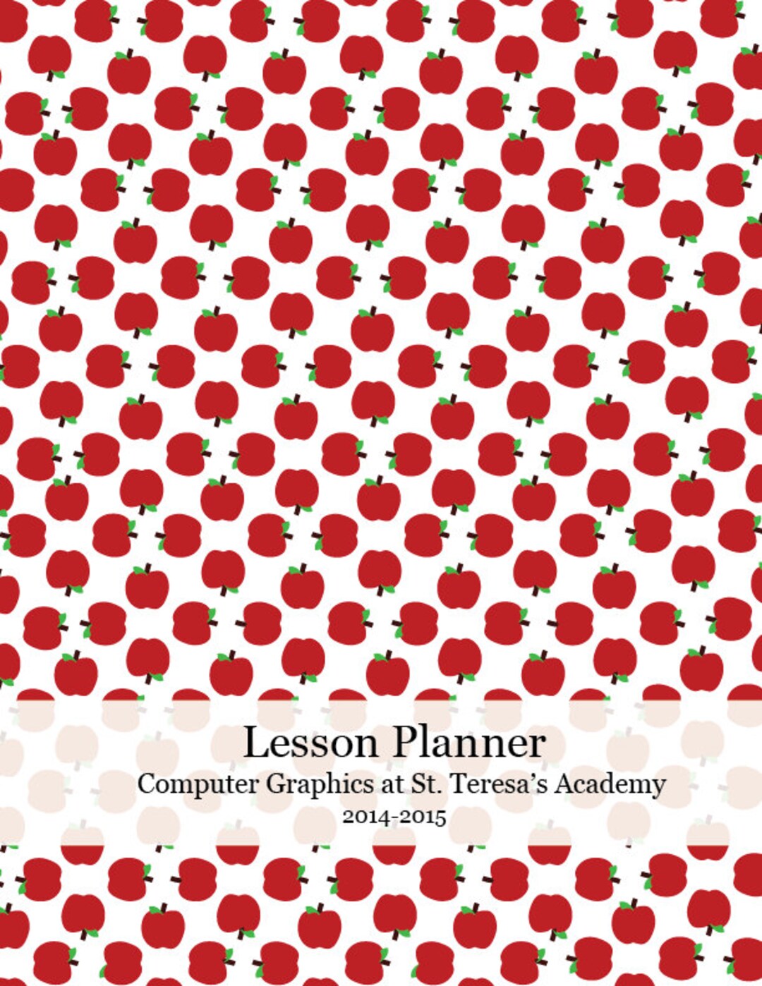 Lesson Plan Cover - Etsy