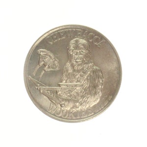 Chewbacca Coin 1984 Power Of The Force Collector&#39;s Coin
