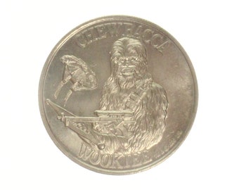 Chewbacca Coin 1984 Power Of The Force Collector's Coin