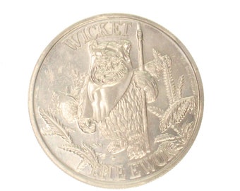 Wicket The Ewok Coin 1984 Power Of The Force Collector's Coin