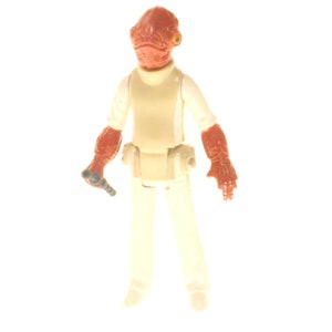Figura de acción vintage del Almirante Ackbar: El Retorno del Jedi