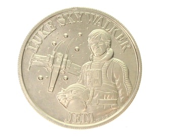 スターウォーズ1984コイン Luke Skywalker Luke Skywalker Coin 1984 Power of the Force Collector's Coin