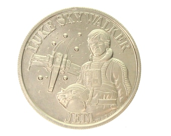 Luke Skywalker Coin 1984 Power Of The Force Collector's Coin