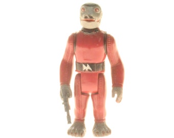 Vintage Star Wars Snaggletooth Action Figure (Custom Blaster)