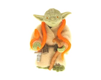 Jedi Master Yoda 100% Original And Complete Star Wars Empire Strikes Back Vintage Action Figure