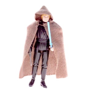 Luke Skywalker w stroju rycerza Jedi Figurka akcji Star Wars 1983 ROTJ