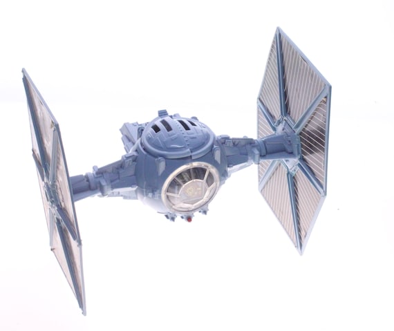 Battle Damaged Tie Fighter With Box Vintage Star Wars Ship - Etsy