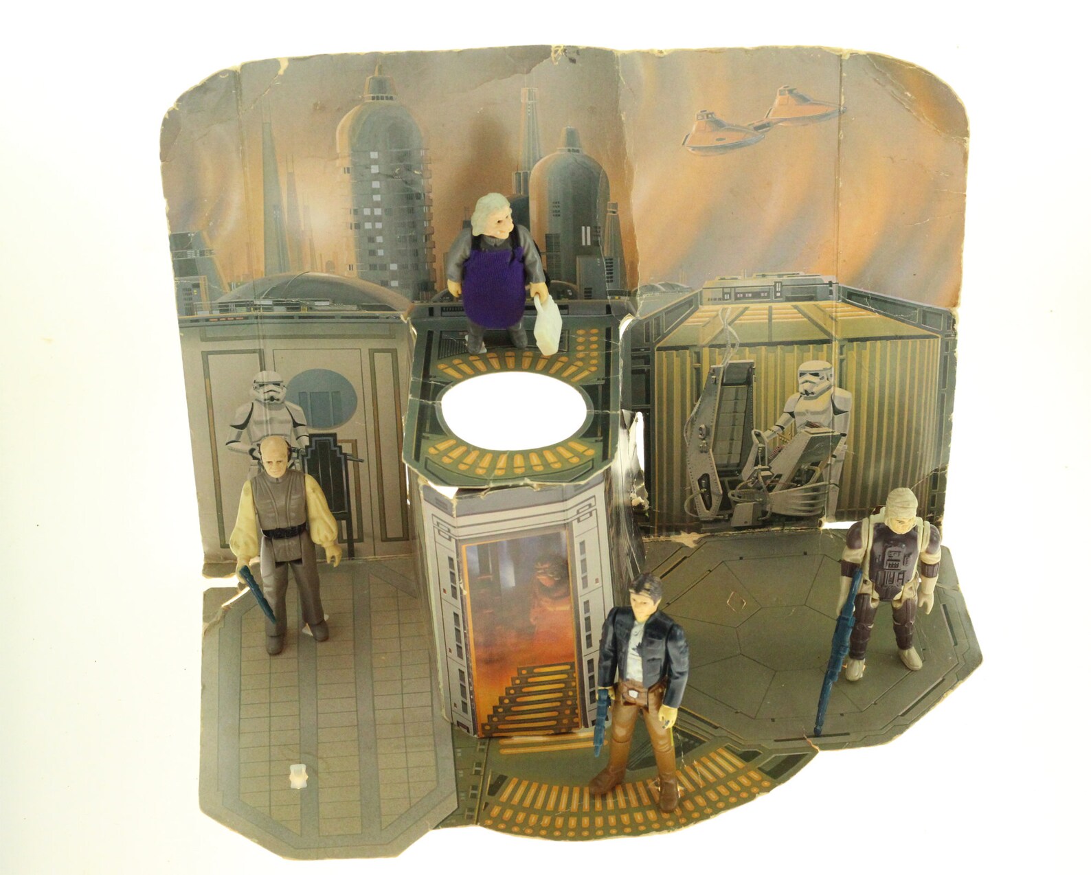 Vintage Star Wars Cloud City Playset All Original Sears Etsy