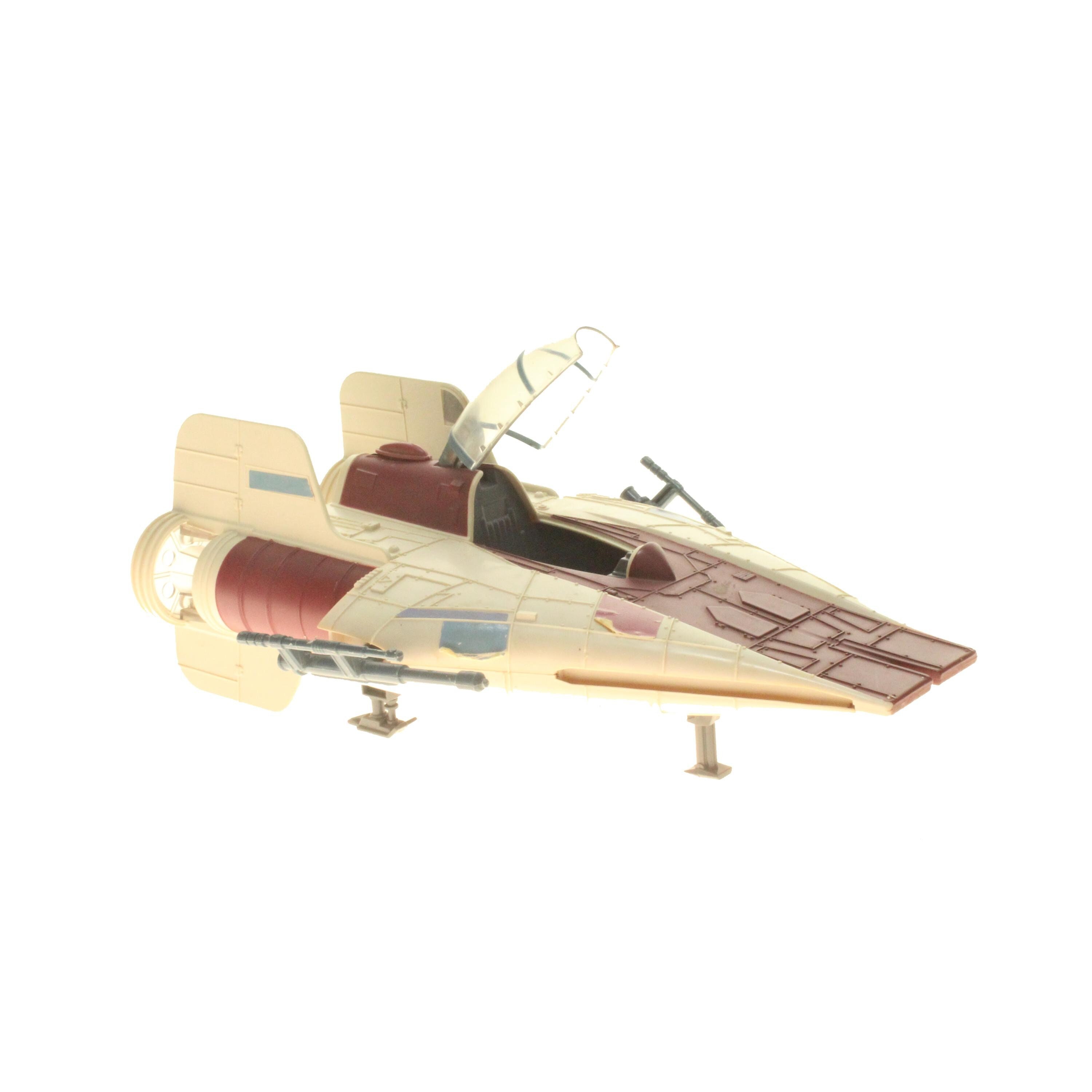 Droids A-Wing Ship Vintage Star Wars 1985 Incomplete