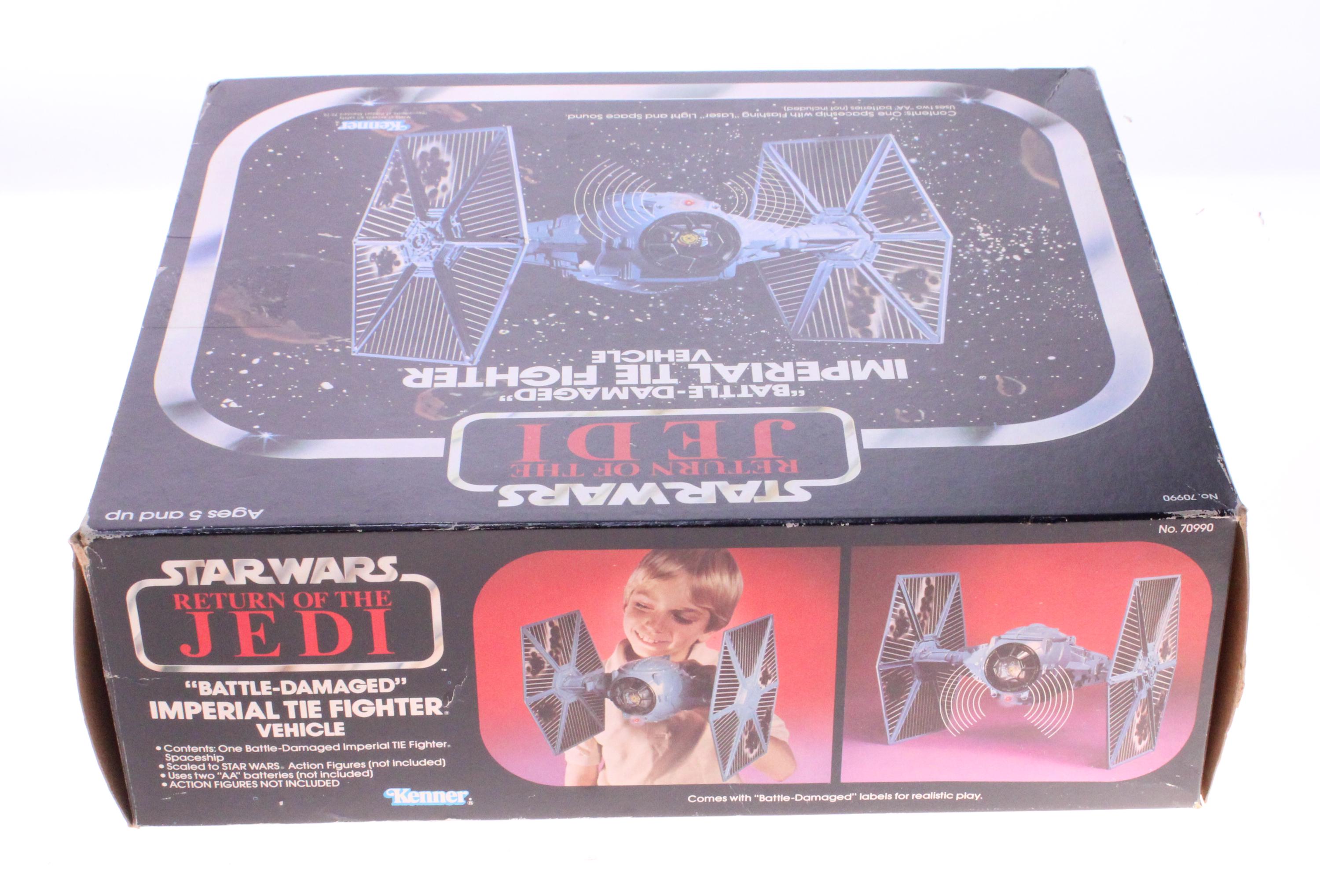 Battle Damaged Tie Fighter With Box Vintage Star Wars Ship - Etsy
