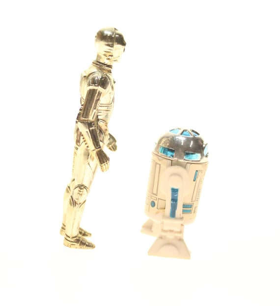 R2-D2 and C-3PO Star Wars First 12 Vintage Droid Action Figure