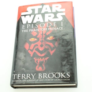 The Phantom Menace By Terry Brooks With Exclusive Signed Bookplate Darth Maul Cover Variant
