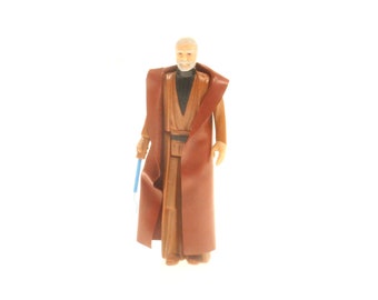 Obi-Wan Kenobi 100% Original And Complete Kenner First 12 Vintage Star Wars Action Figure