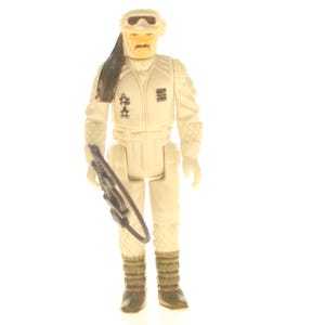 Figurine articulée vintage Hoth Rebel Commander L&#39;Empire contre-attaque