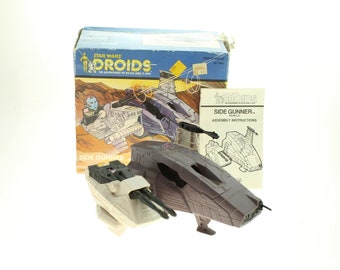 Side Gunner From Droids Cartoon 1985 With Box And Instructions