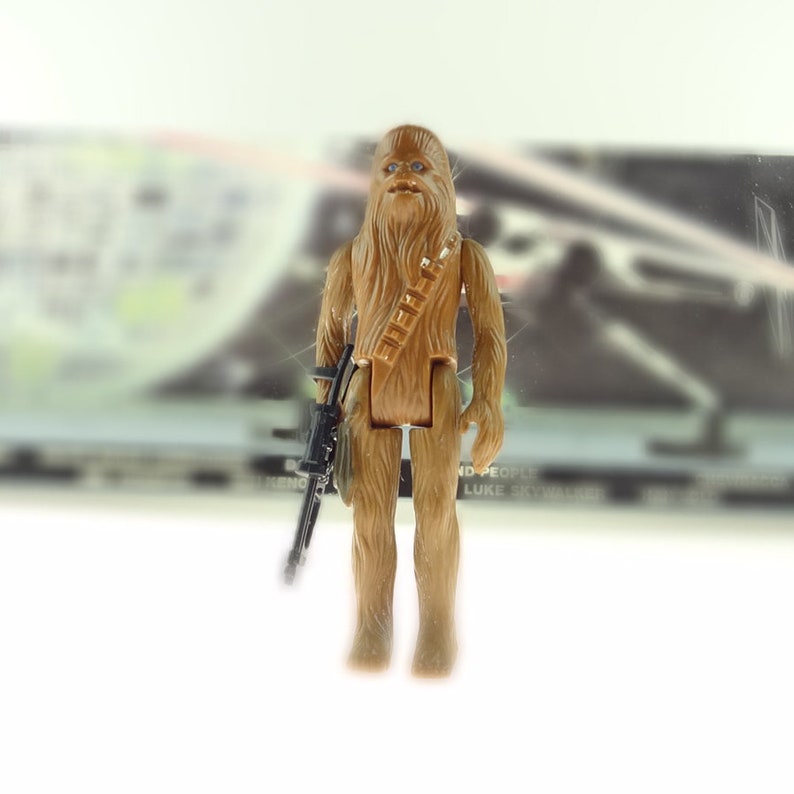 NICE CUSTOM 2/" Bowcaster Weapon for 1977 4/" Chewbacca Vintage Star Wars Custom