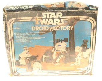 Droid Factory Playset With Box Vintage Kenner Star Wars 1978