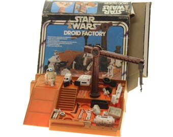 Droid Factory Playset With Box Vintage Kenner Star Wars 1978 97.5