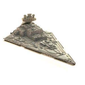 Vintage Star Destroyer From Star Wars Diecast Micro Collection