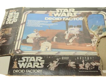 Droid Factory Playset With Box Vintage Kenner Star Wars 1978 97.5