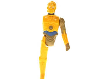 Glasslite C-3PO Droids Series Star Wars - 1985 LFL - Vintage Action Figure