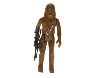 Taiwan Chewbacca Vintage Star Wars Action Figure 1977 100% Original And Complete