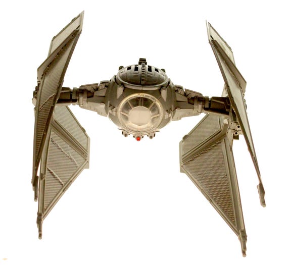 レア！StarWars TIE INTER CEPTOR（日本版） - SF・ファンタジー