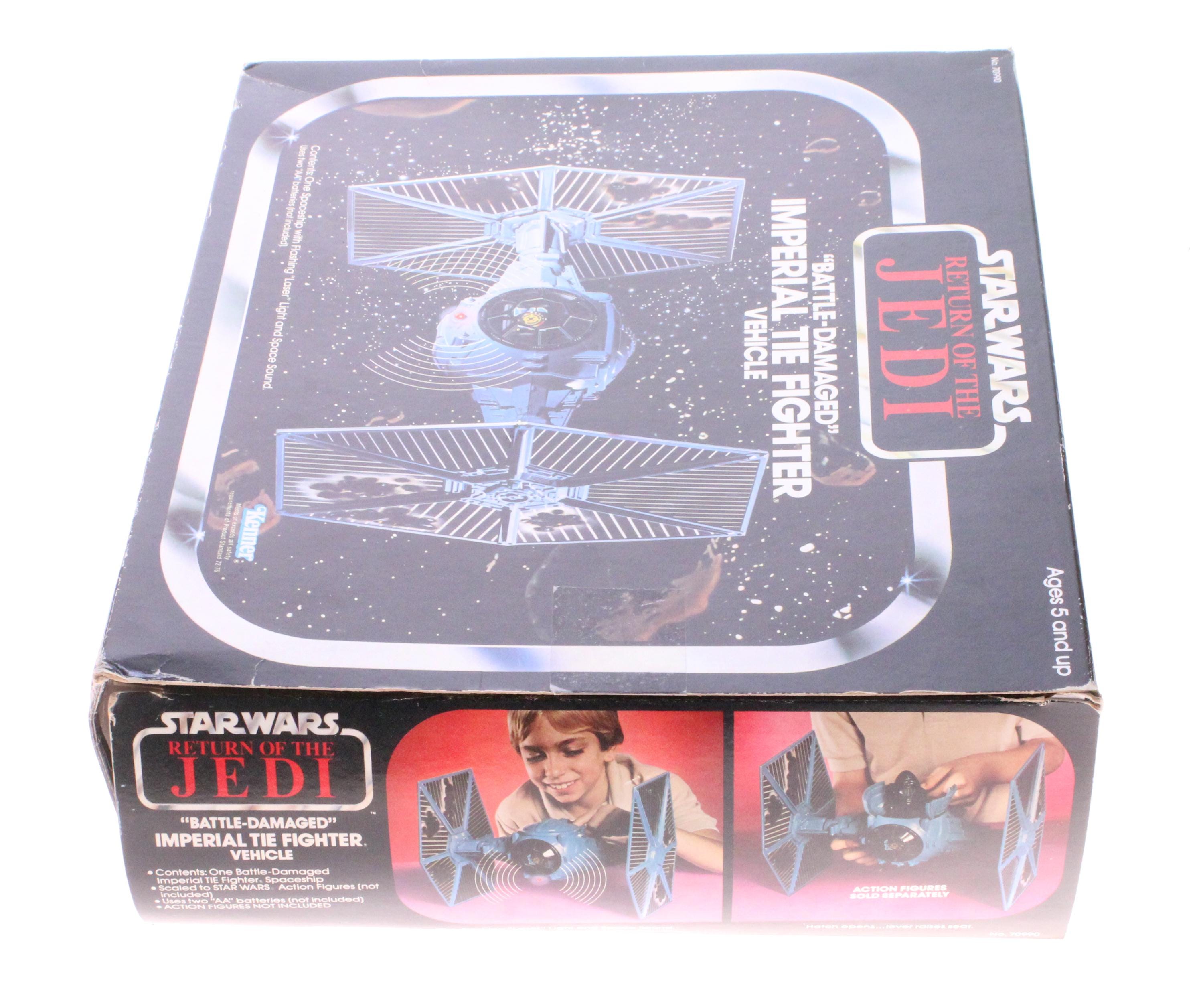 Battle Damaged Tie Fighter With Box Vintage Star Wars Ship - Etsy