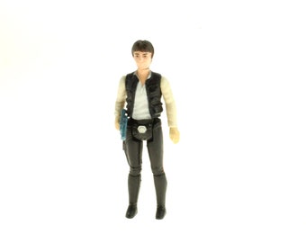 Han Solo Action Figure Large Head 1977 Star Wars A New Hope
