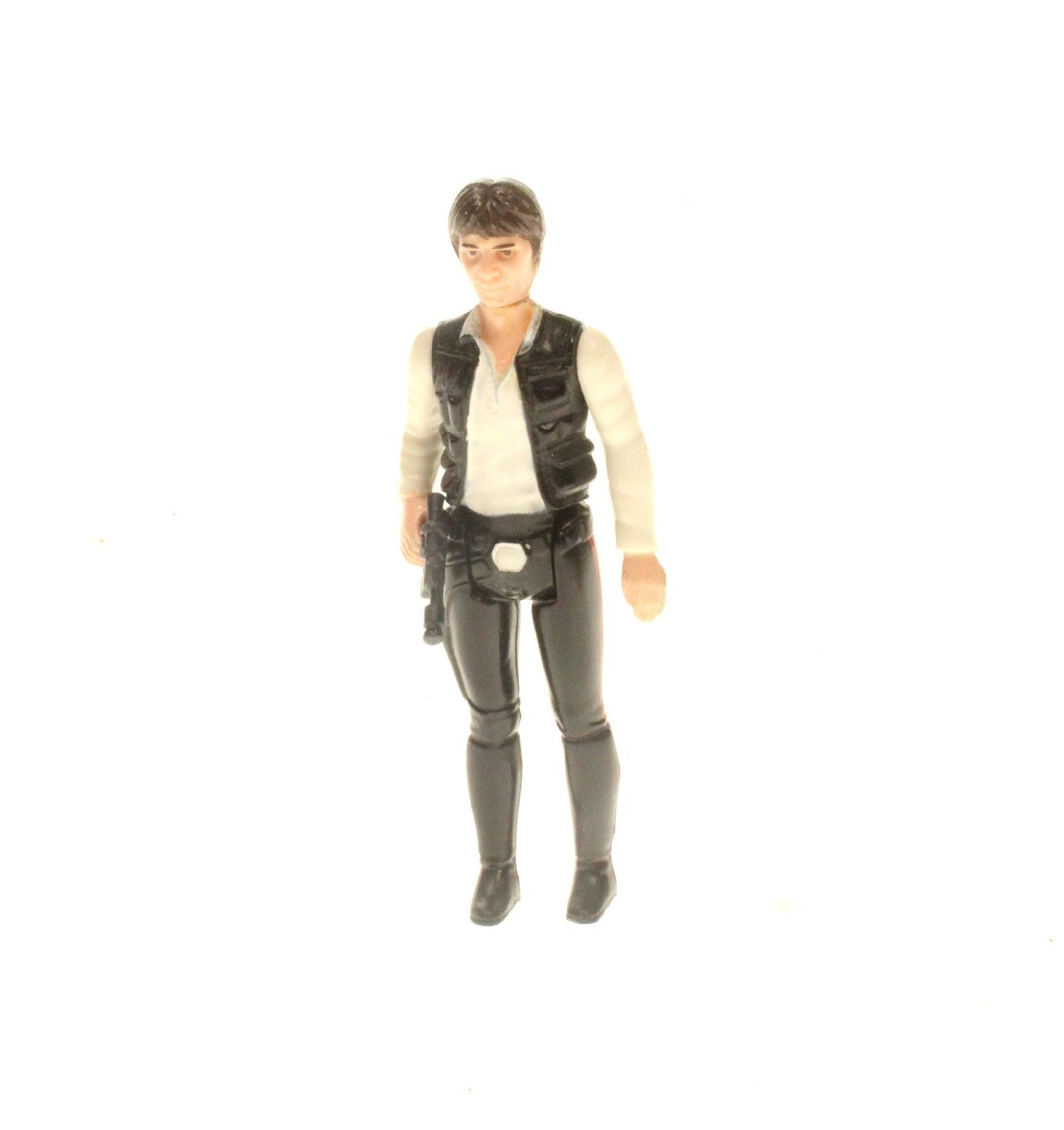 Figura de acción Han Solo de cabeza grande 100% original y