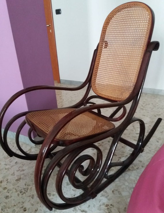 Bentwood Rocking Chair Nz : Lot Art Thonet Rocking Thonet N 7004