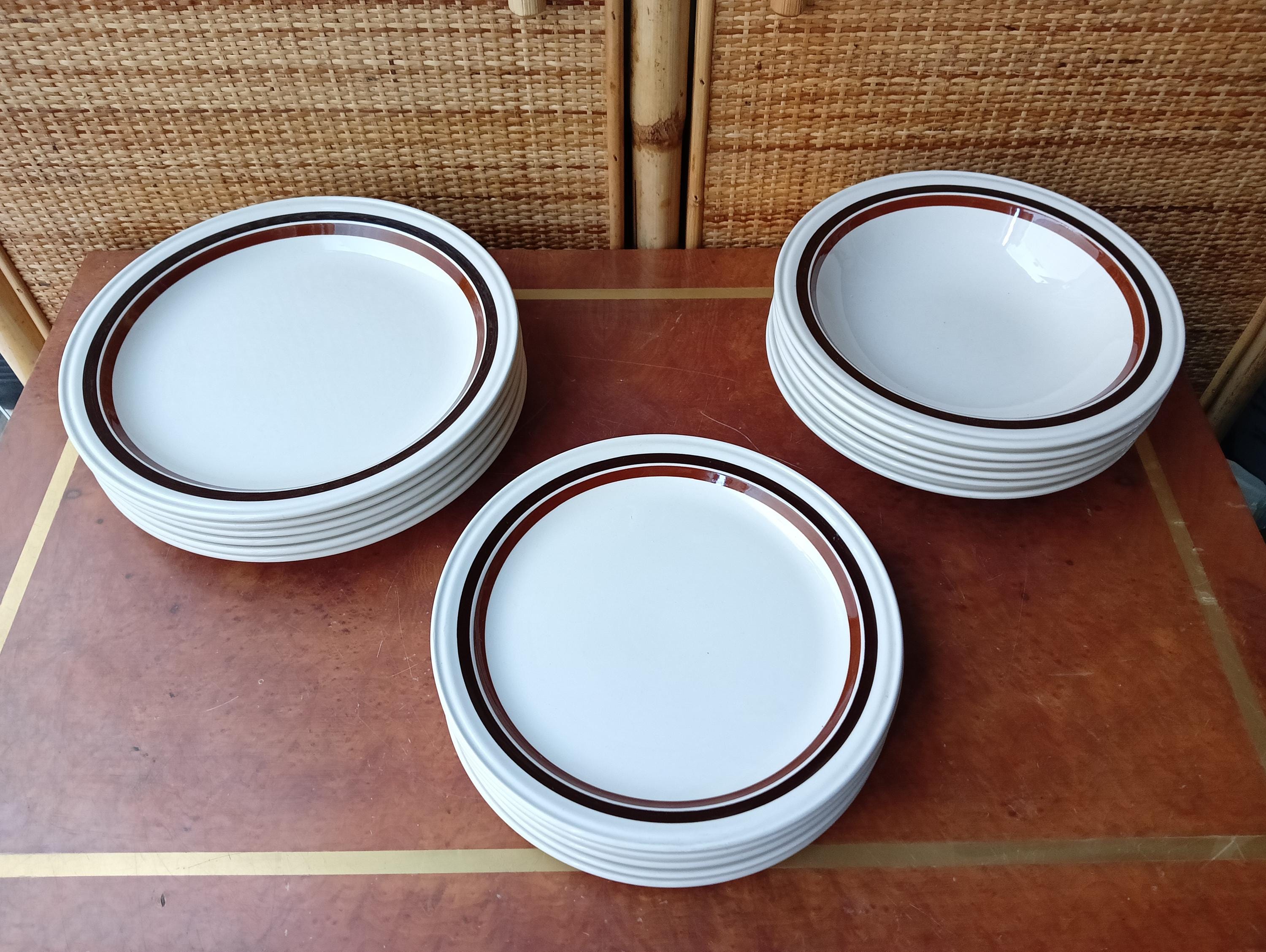 Richard Ginori Laveno Ceramic Dinner Set 18 Pieces Cilento Line