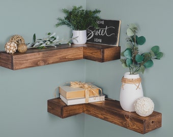 Corner Shelves Etsy