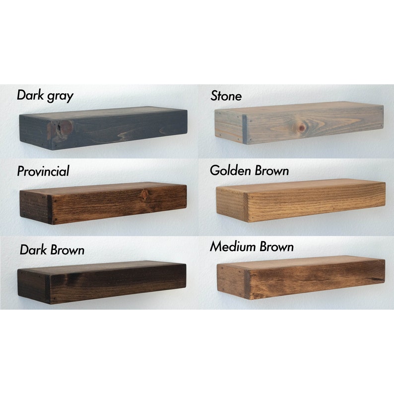 Kitchen Floating Shelves Rustic Shelving FREE SHIPPING Wood Etsy