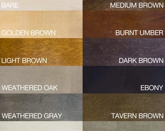 Maple Finish Sample