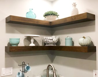 Bathroom Corner Shelves